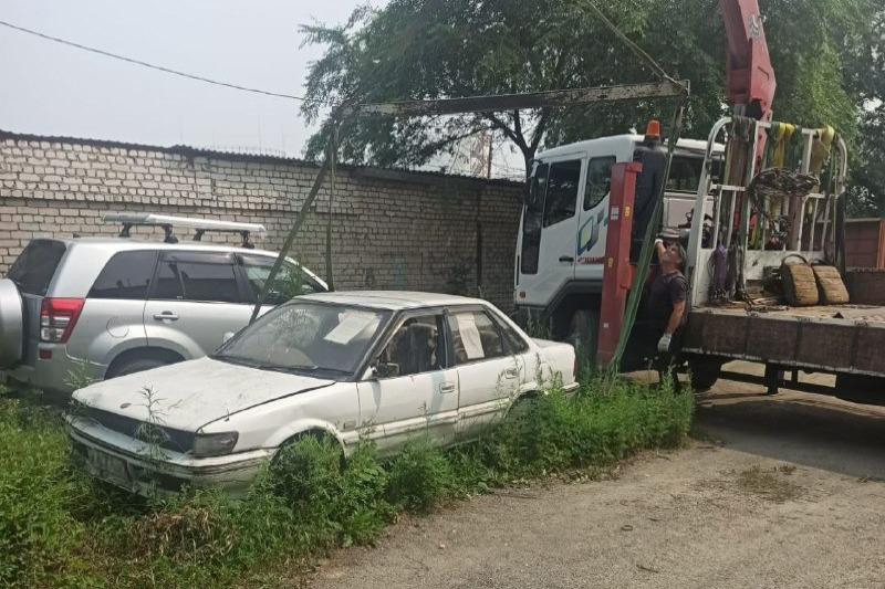 Весной в Благовещенске продолжат бороться с «автохламом» Весной в Благовещенске продолжат бороться с «автохламом»