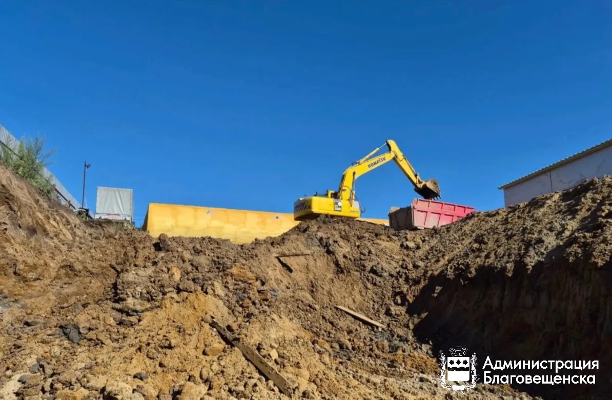 Газовая котельная в районе лагеря имени Гагарина в Благовещенске готова на 49% 