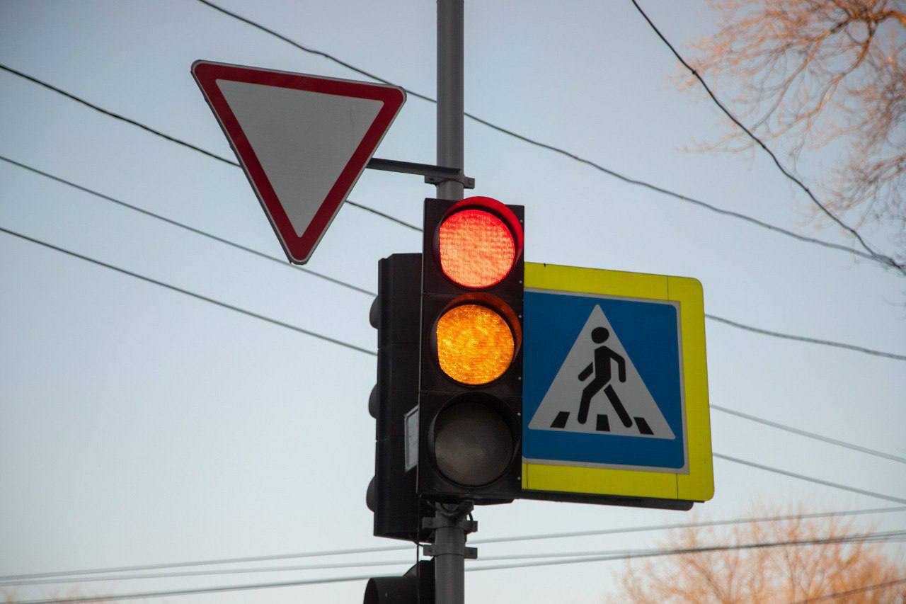 В Благовещенске после ремонта открыли перекрёсток Амурская – Театральная