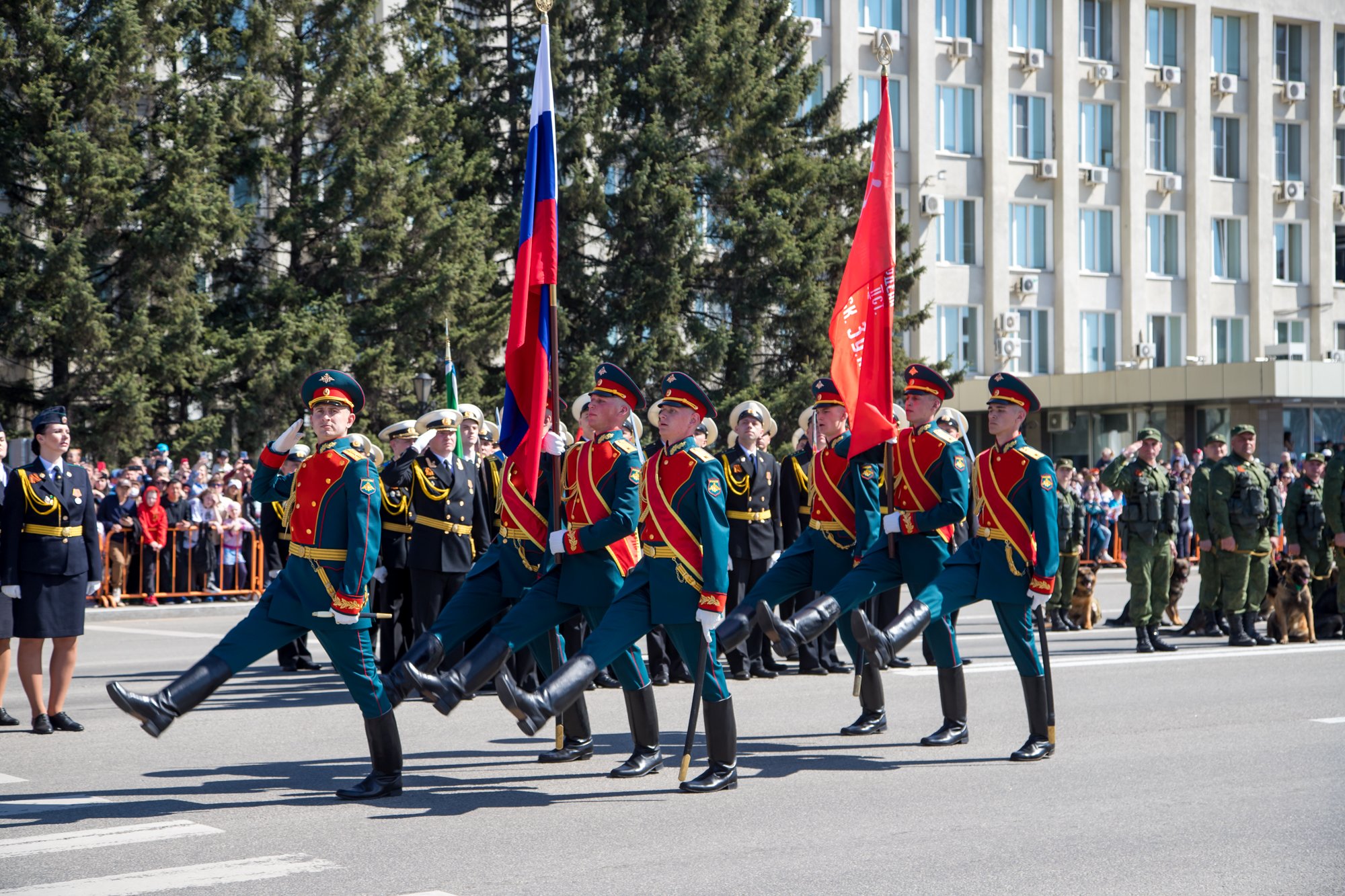 Бессмертный полк парк победы