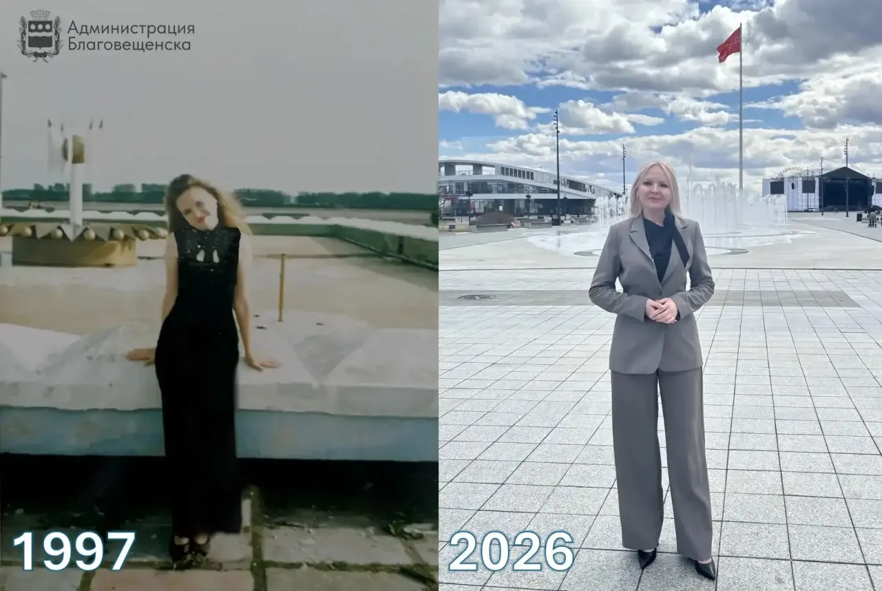 К флешмобу #люблюБлаговещенск присоединилась заместитель мэра Виктория Хопатько