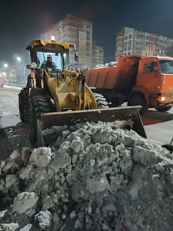 Какие работы выполнили коммунальщики в ночь с 6 на 7 марта? Какие работы выполнили коммунальщики в ночь с 6 на 7 марта?