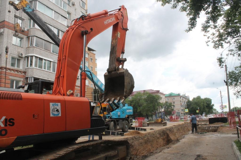 Дома по Кузнечной в Благовещенске частично подключили к горячему водоснабжению