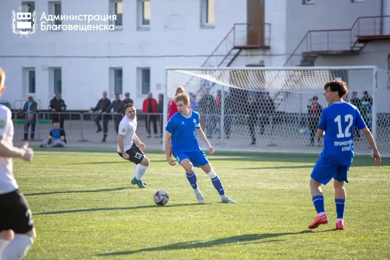 В Благовещенске стартовали игры кубока ДФО по футболу