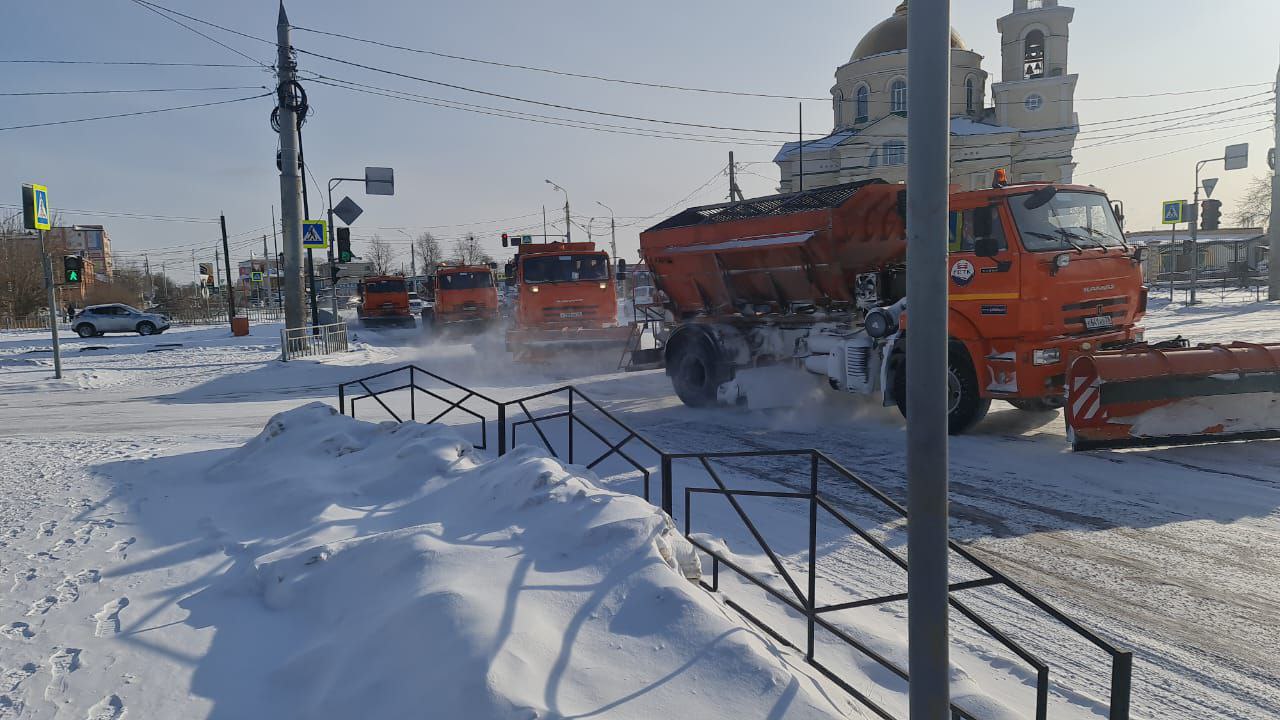 ГСТК продолжает работы по очистке Благовещенска