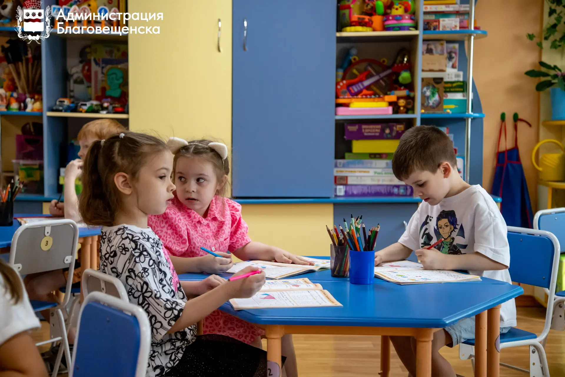 В Благовещенске появились вечерние группы в детских садах