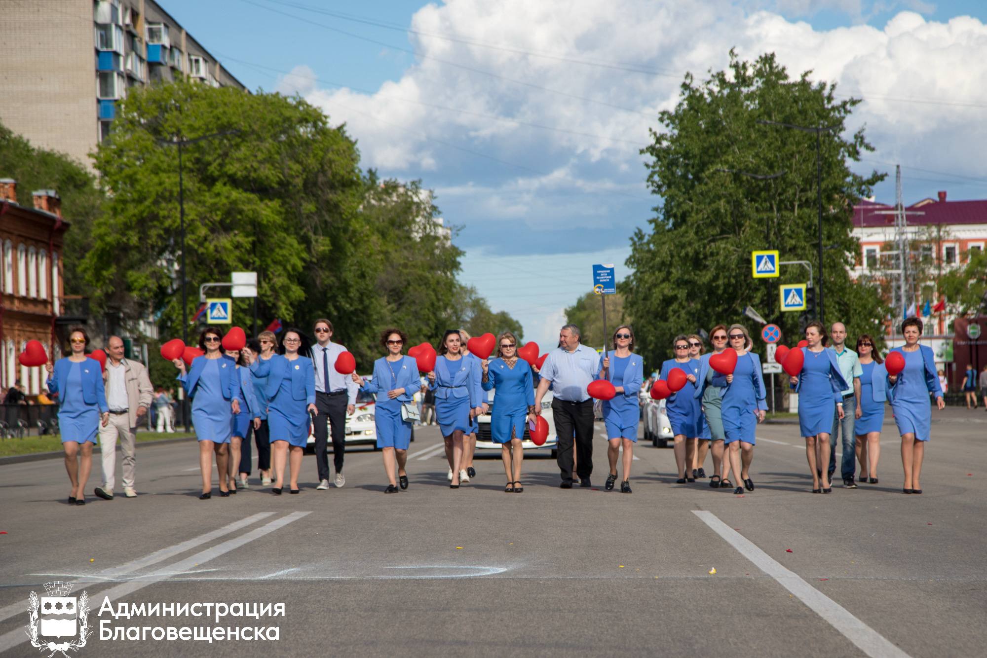 170-летие Благовещенска отпразднуют большим парадным шествием. Открыт приём заявок