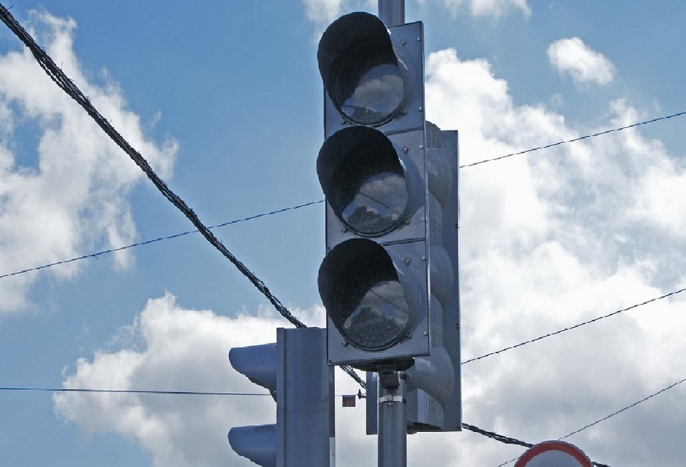 В центре Благовещенка временно не работают светофоры 