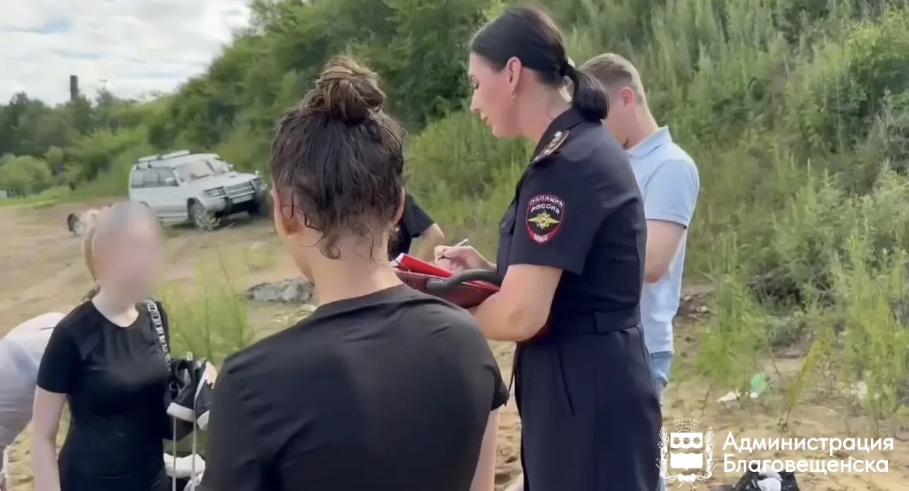 Восемь протоколов за день: в Благовещенске прошёл совместной рейд полиции и администрации по акватории Зеи 