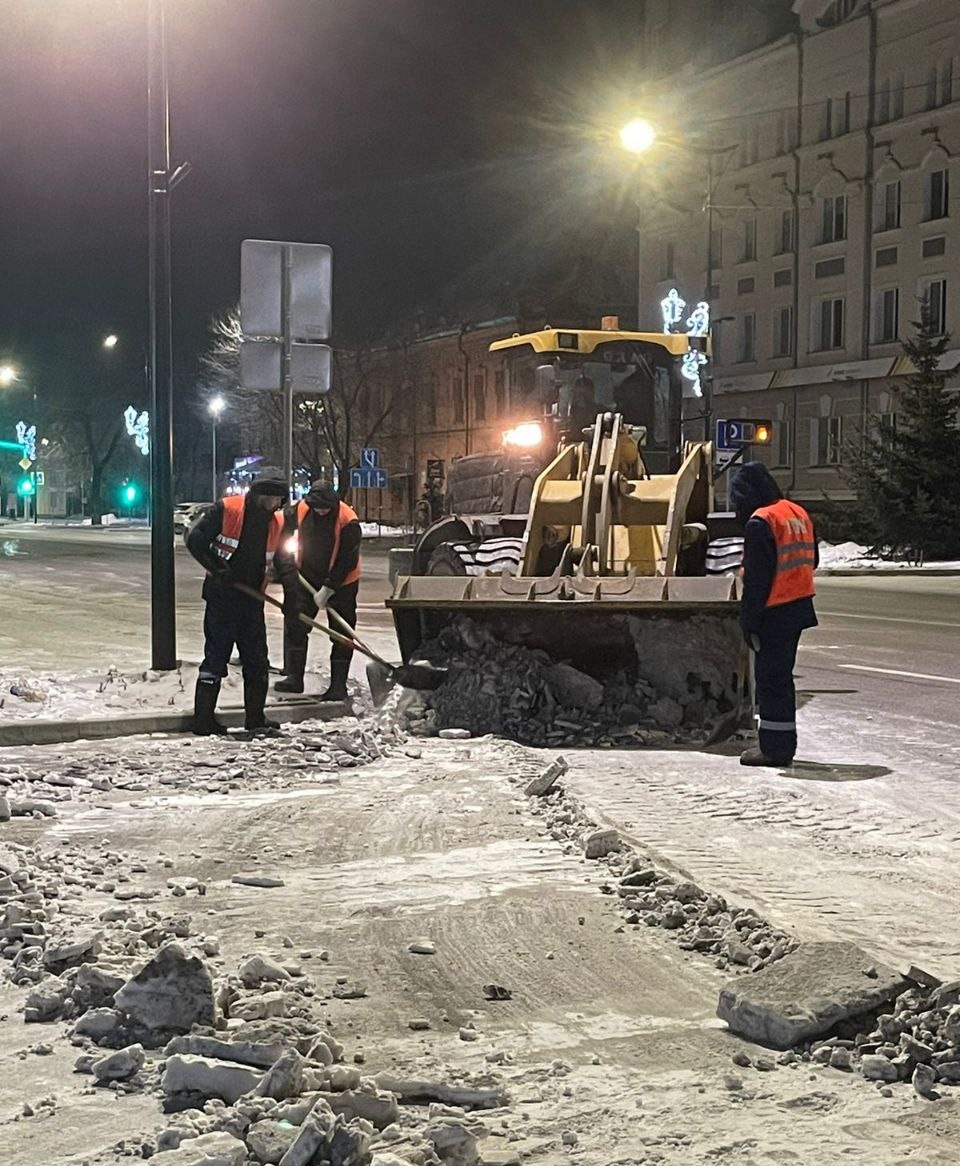 ГСТК привел в порядок 6 дорог Благовещенска ГСТК привел в порядок 6 дорог Благовещенска