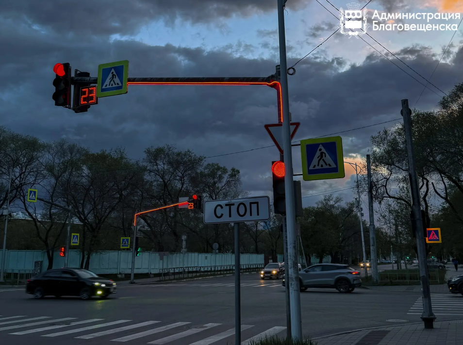В Благовещенске ввели режим повышенной готовности. В городе ожидается сильный ветер 