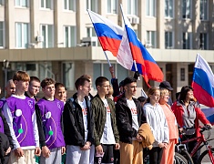 В Благовещенске прошла эстафета памяти Григория Белоуса