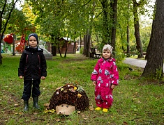  В Первомайском парке назвали лучшие работы в стиле лэнд-арт
