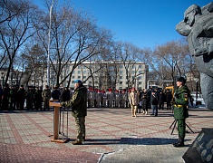 В Благовещенске почтили память россиян, исполнявших воинский долг за пределами Отечества