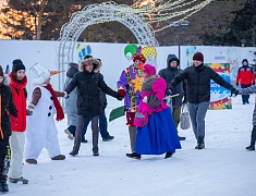 В Благовещенске проводили 2022 год