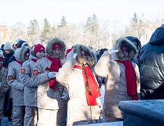 Благовещенцы почтили память защитников Ленинграда