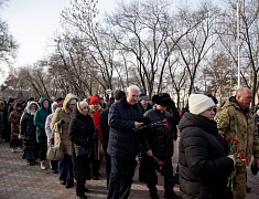 Память воинов-интернационалистов почтили в Благовещенске