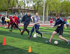 В Благовещенске выбрали самую сильную, ловкую и спортивную семью