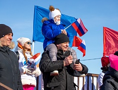 Соревнования по хоккею в рамках Международного российско-китайского фестиваля зимних видов спорта