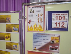 В детском саду № 32 для ребят провели обучение в рамках месячника пожарной безопасности