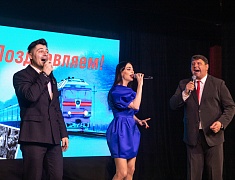 Церемония награждения медалями «За строительство Байкало-Амурской магистрали»