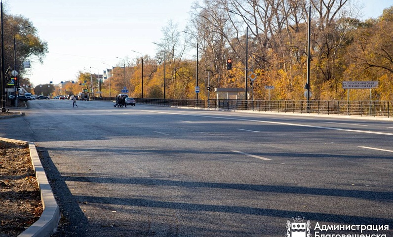 Ремонт дорог, новые светофоры и камеры: как в Благовещенске повышают безопасность дорожного движения 