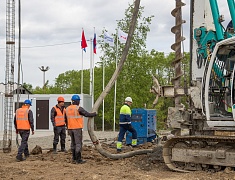 В благовещенском аэропорту началось строительство нового терминала с телетрапами