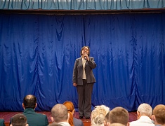 Благовещенские коллективы выступили в военном госпитале в преддверии Дня защитника Отечества