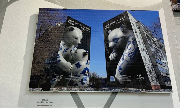 Фотография благовещенского международного мурала стала частью недели искусств в Берлине