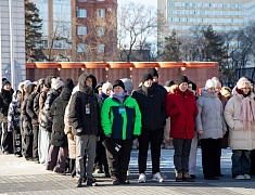 Благовещенцы почтили память защитников Ленинграда