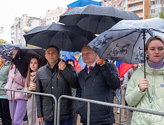 Концерт в поддержку референдума в ЛНР, ДНР, а также в Херсонской и Запорожской областях прошел в Благовещенске