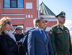 Ретропоезд «Победа» прибыл в Благовещенск