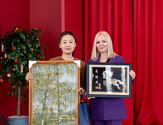 Благовещенск встретил женскую делегацию из Хэйхэ в преддверии Международного женского дня