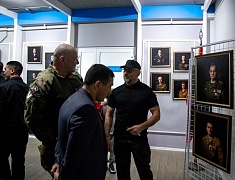 Открытие персональной выставки Олега Семенца «Горячий ветер»