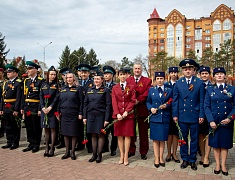 Церемония возложения цветов, посвященная 79-летию Победы в Великой Отечественной войне