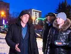 Мэр Олег Имамеев провёл выездное совещание по новогоднему оформлению города