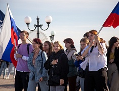  В Благовещенске прошел общегородской «Парад студенчества»