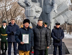 Память воинов-интернационалистов почтили в Благовещенске