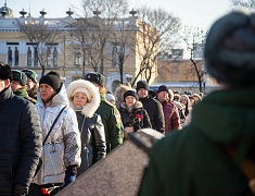 В Благовещенске почтили память погибших во время блокады Ленинграда