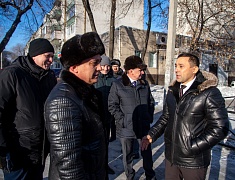 Выездное совещание мэра Благовещенска Олега Имамеева по подготовке к дежурству в новогодние дни