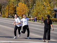 В Благовещенске прошла эстафета памяти Григория Белоуса