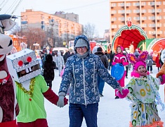 В Благовещенске проводили 2022 год