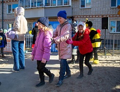 Открытие обновлённого двора на Чайковского, 47