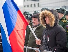 Патриотическая акция в поддержку специальной военной операции #МЫВМЕСТЕ