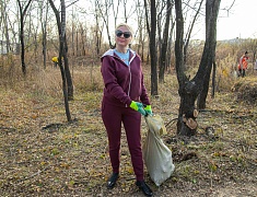 В рамках акции «Город берегу» большой субботник прошел на улице Чайковского