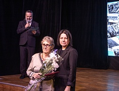 Церемония награждения медалями «За строительство Байкало-Амурской магистрали»