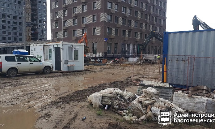 Застройщиков оштрафовали больше чем на миллион за нарушения Правил благоустройства Благовещенска 
