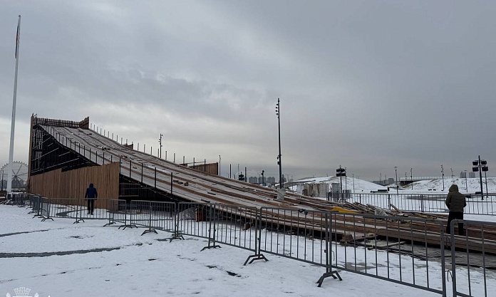 Одну из крупнейших на Дальнем Востоке тюбинговую горку оформят в русском народном стиле 