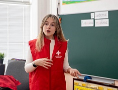 В школе №13 прошли практические занятия по оказанию первой помощи для учеников младших классов