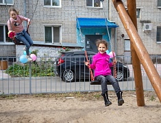 В Благовещенске открыли ещё одну территорию, благоустроенную по программе «1000 дворов»